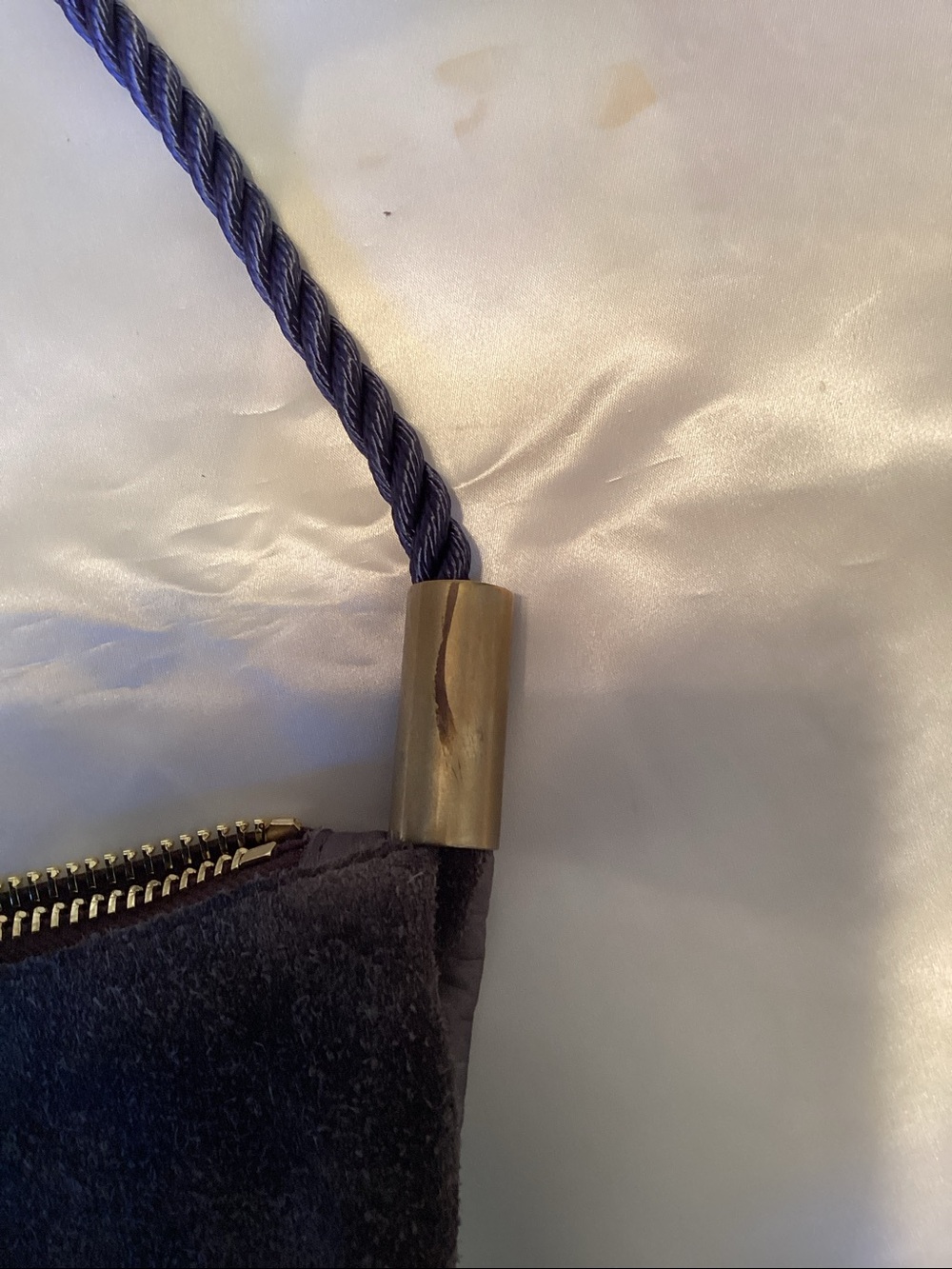 Gorgeous Wildwood Oyster Co. sling with blue rope strap - Picture 3 of 12